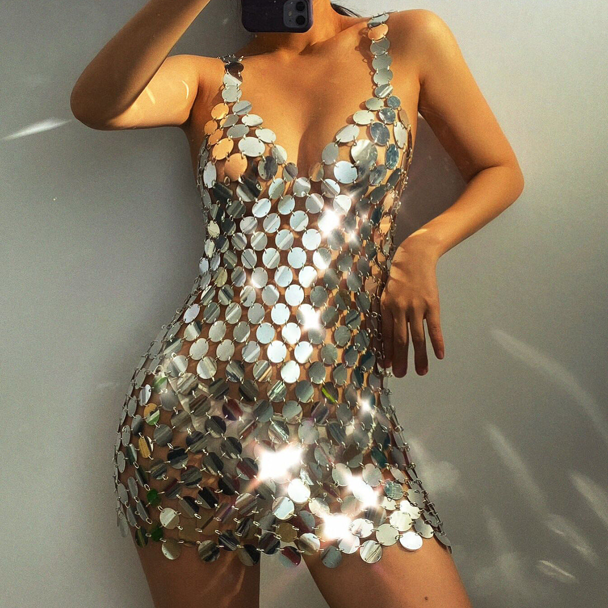 blingbling sequin dress