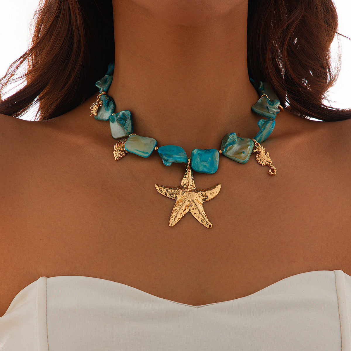 Handcrafted Starfish Necklace