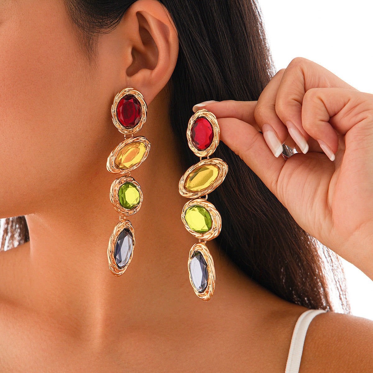 Elegant Gemstone Earrings