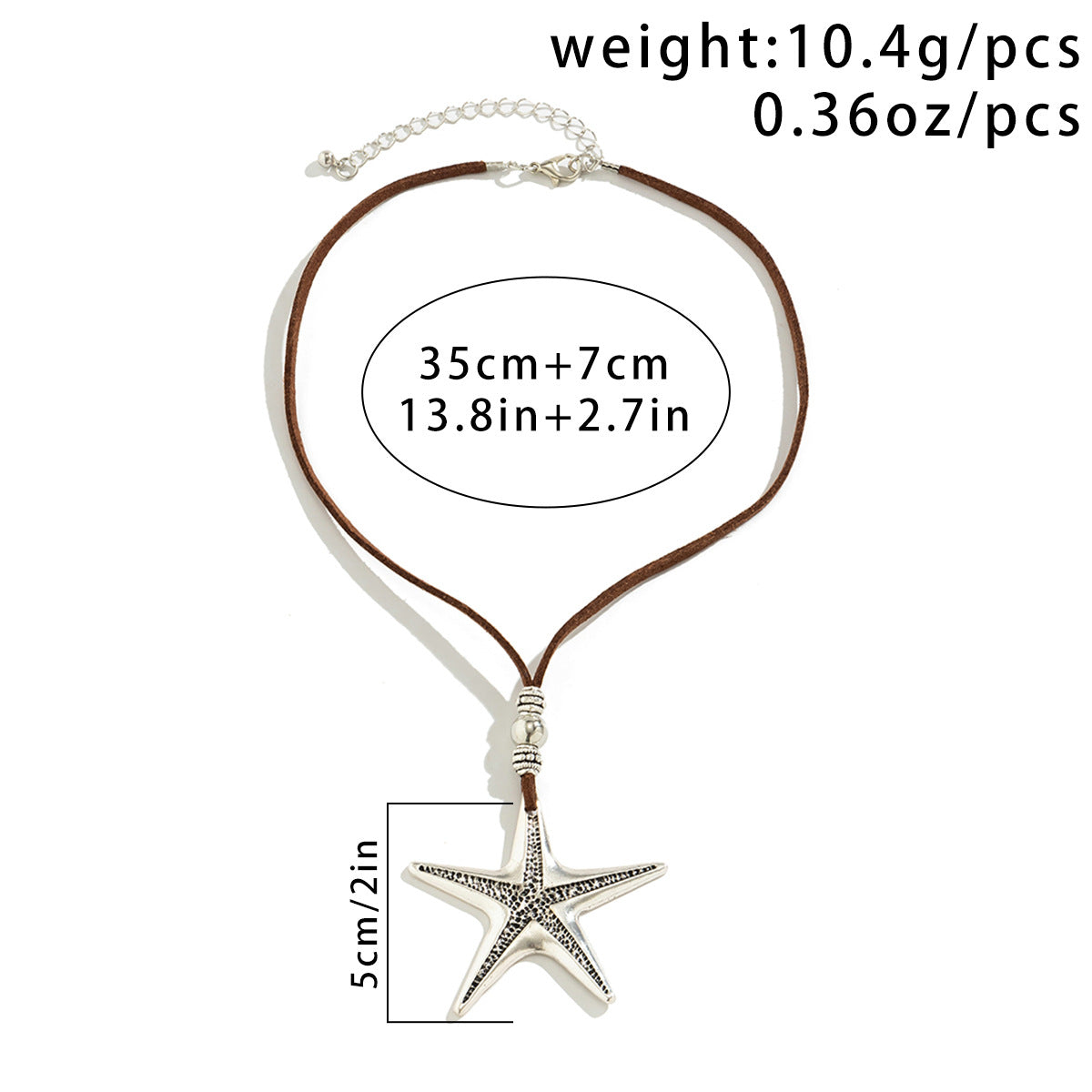 Starfish Pendant Necklace