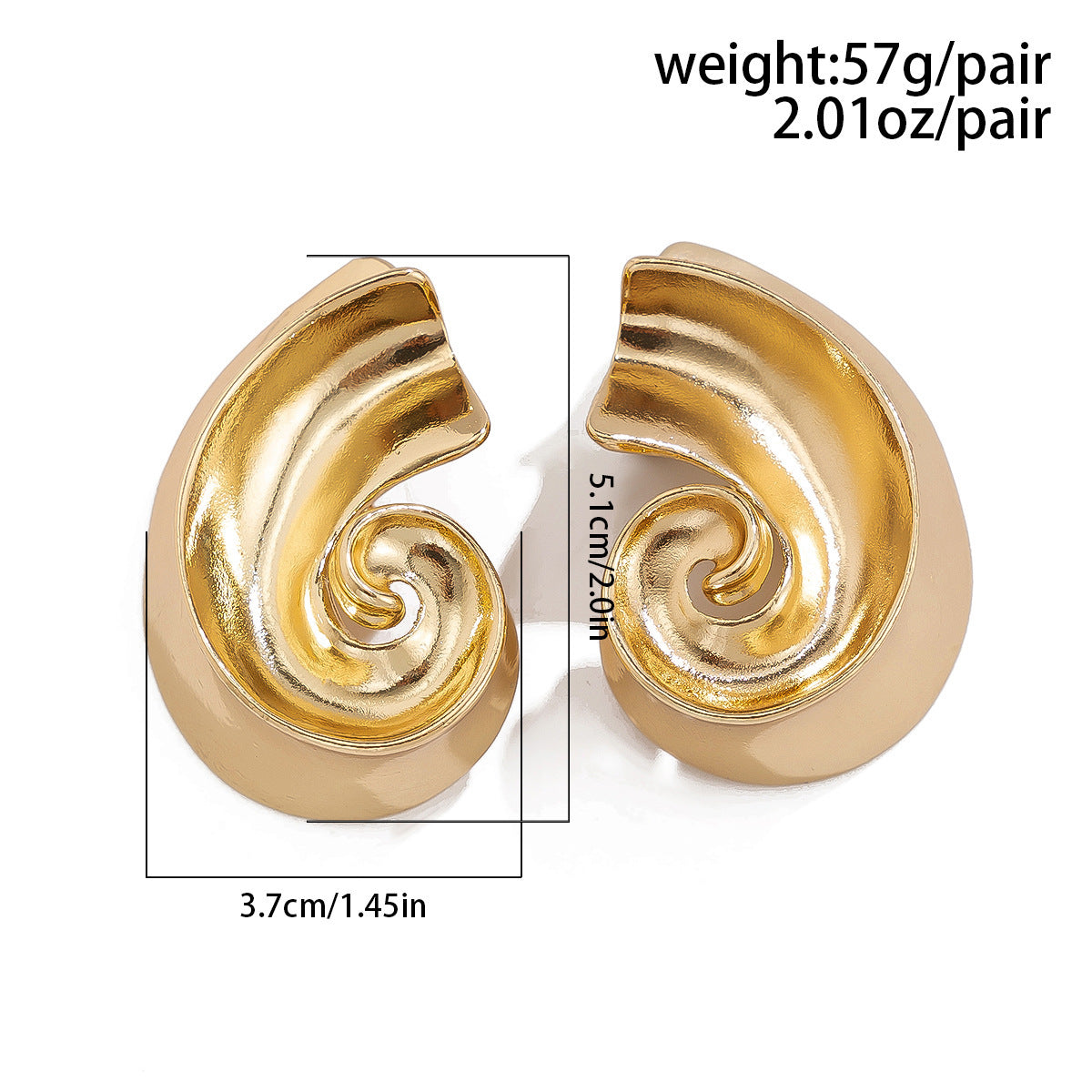 Cheap Gold nugget Earrings