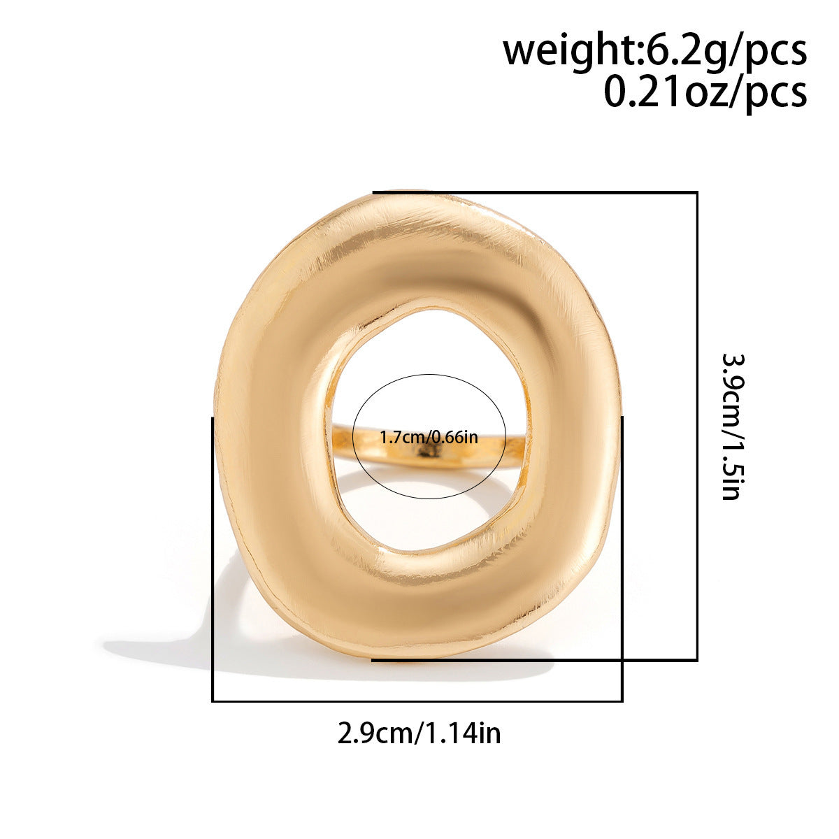 Gold Hoop Ring For Women