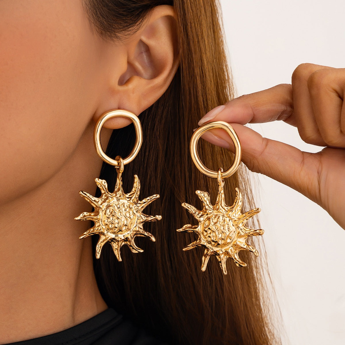 Perfect Gift: Sunflower Earrings