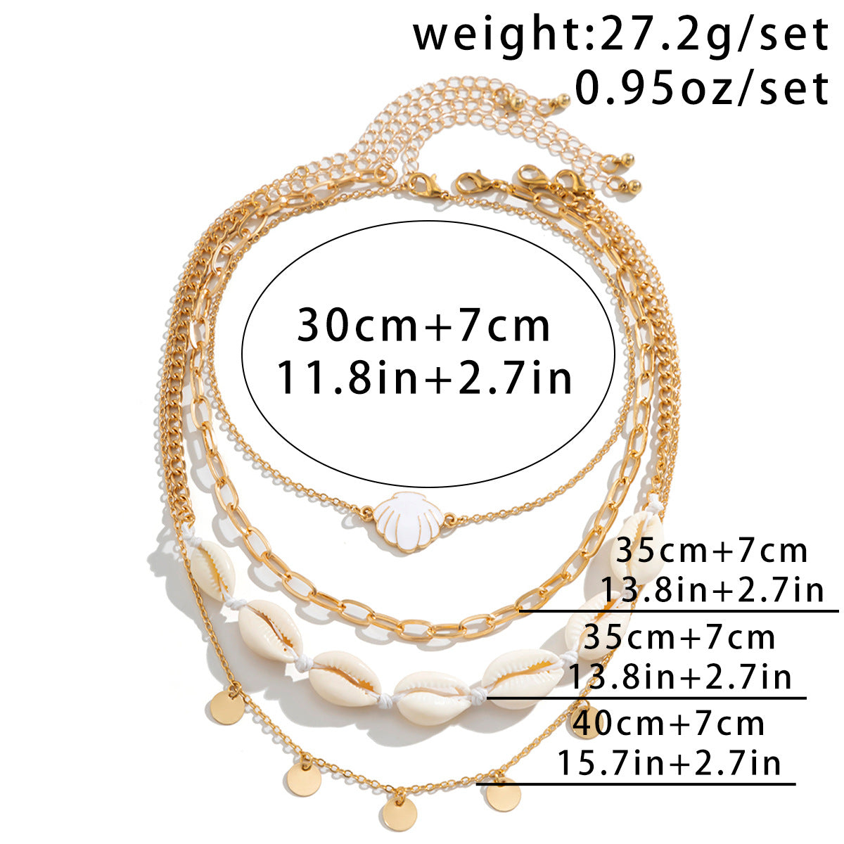 Gold layered Chain Necklace