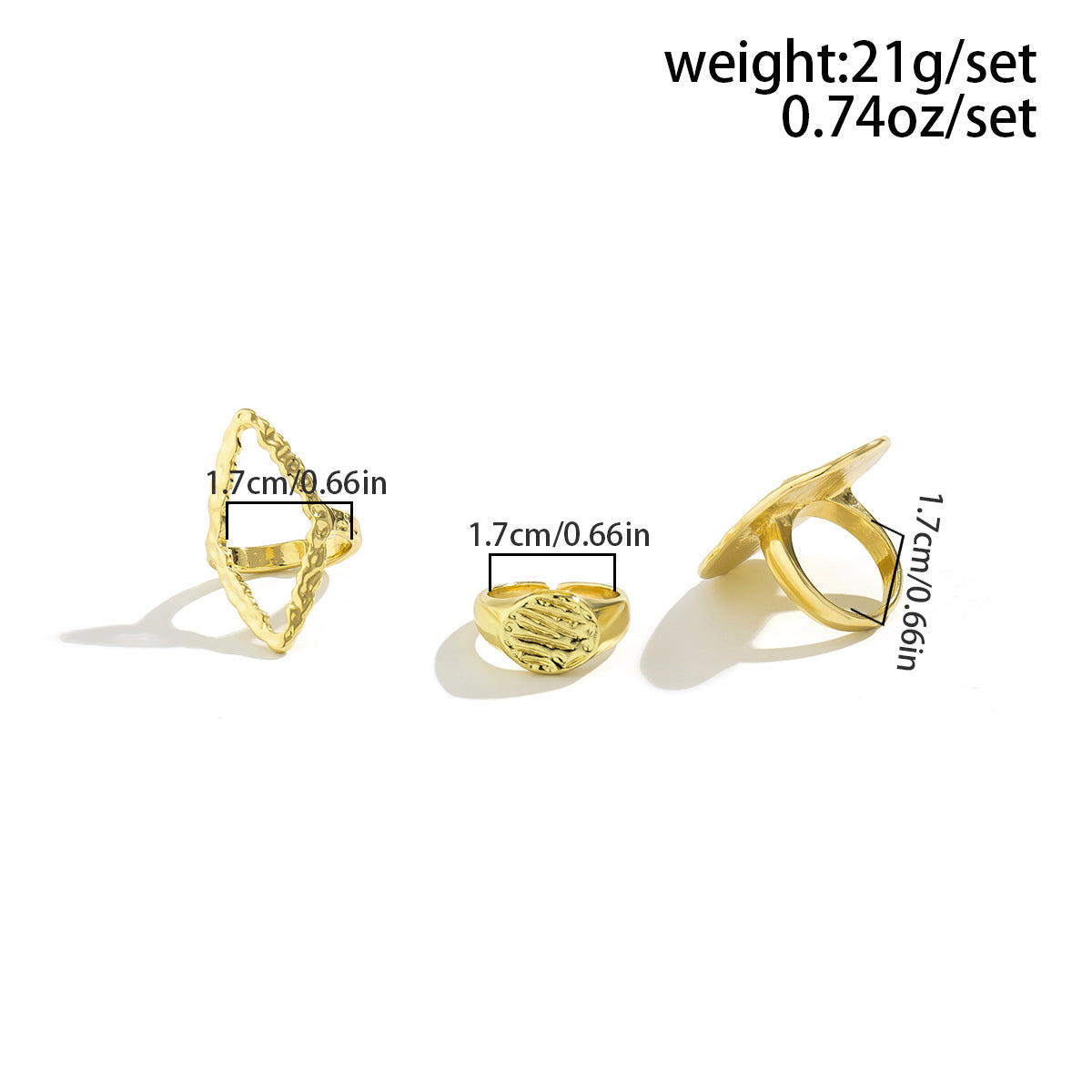 Gold Ring Set For Women