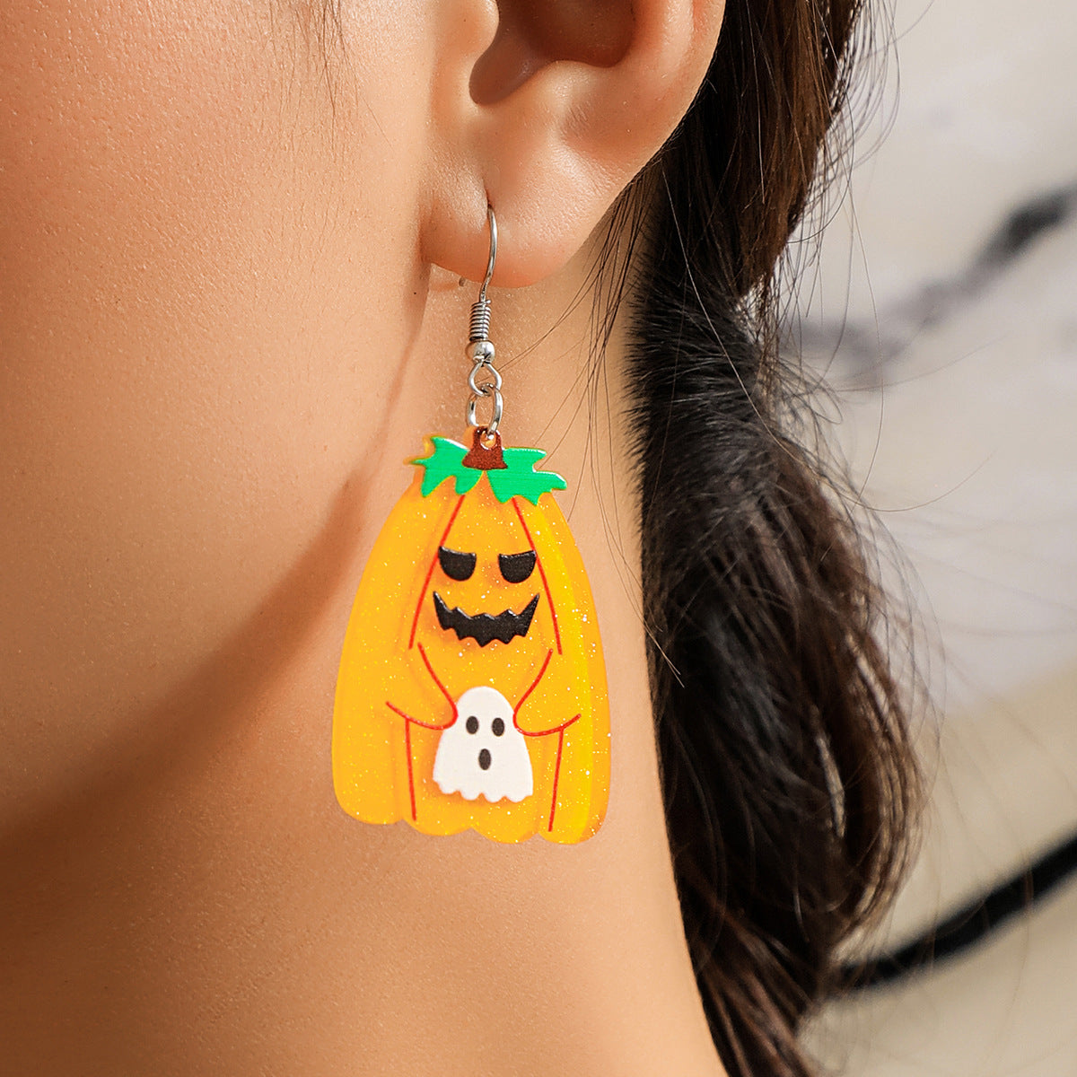 Halloween ghost earrings