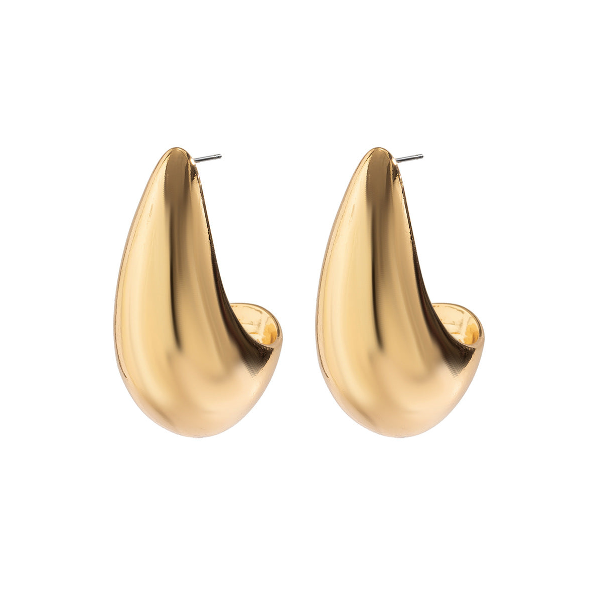 Teardrop Gold  Earrings