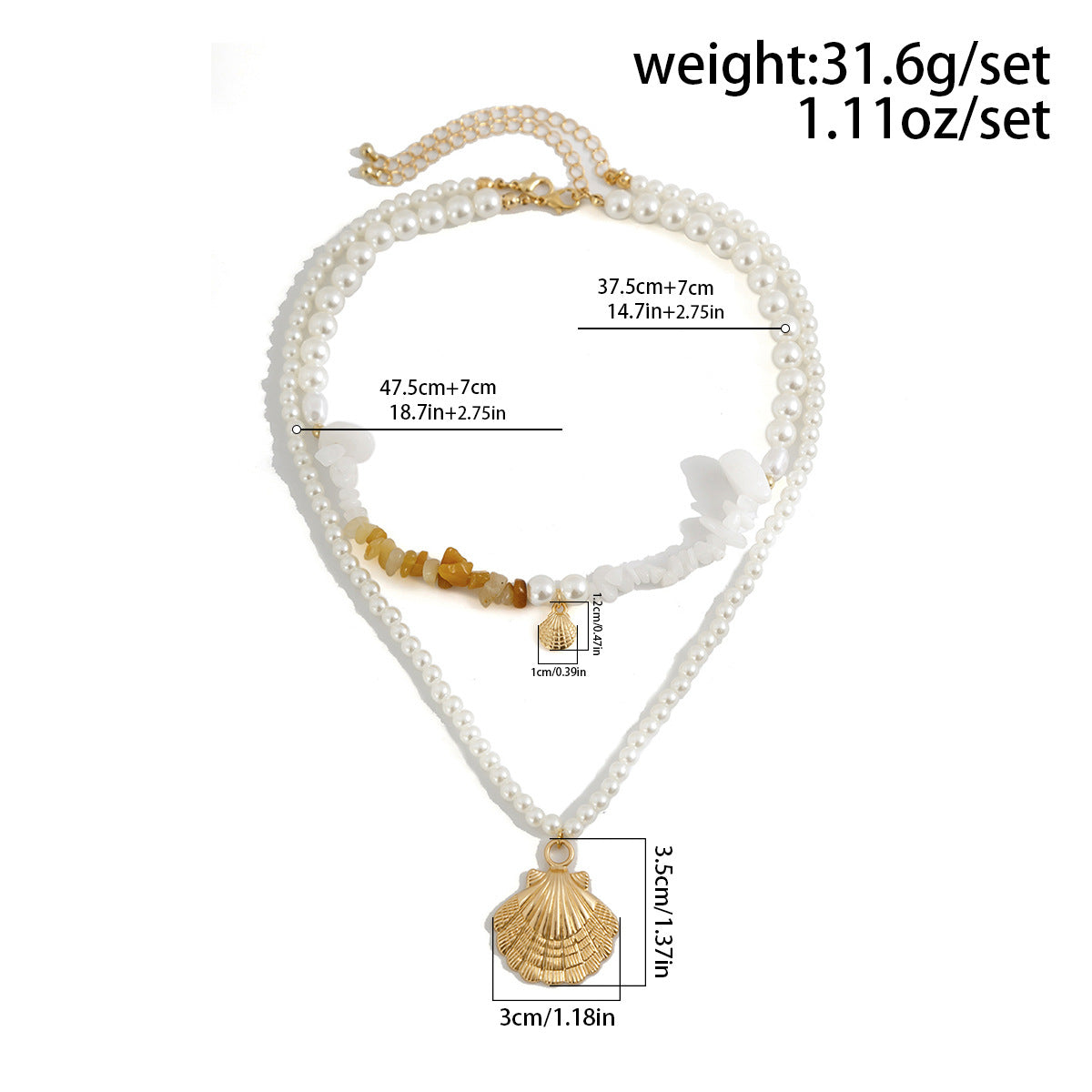 Baroque Pearl Necklace