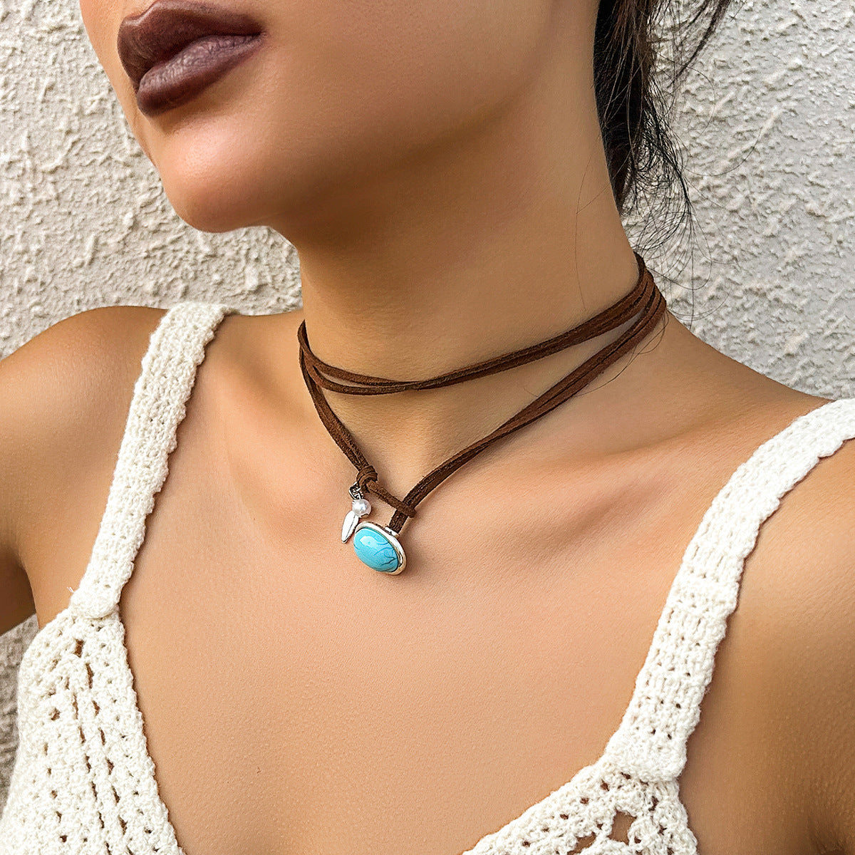 Layered Turquoise Necklace